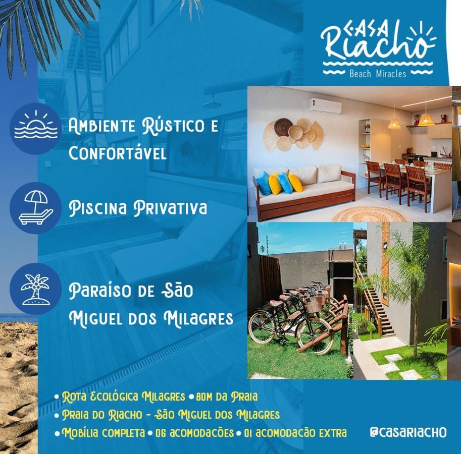 Casa Riacho Villa São Miguel dos Milagres Dış mekan fotoğraf